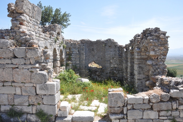 Priene, Agora, Byzantine church