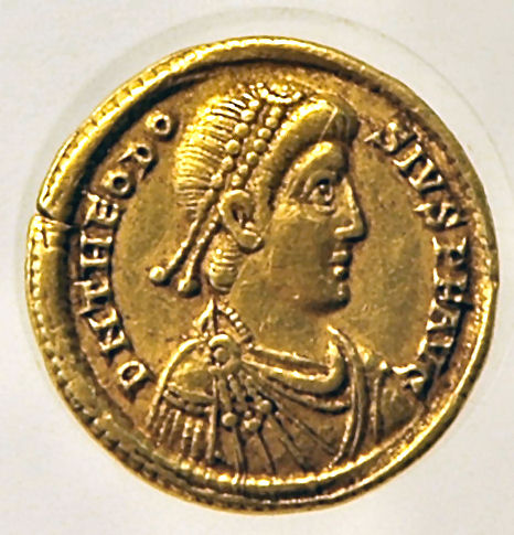 Theodosius I, coin