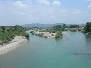 The river Eurymedon, south of Aspendus