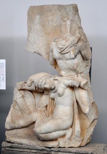 Aphrodisias, Sebasteion, Nero subdues Armenia