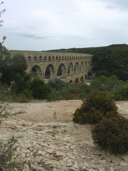 Pont du Gard from the west