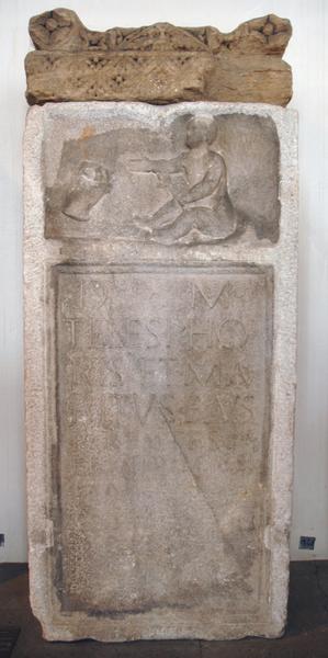 Mainz, Tombstone with a poem for a girl