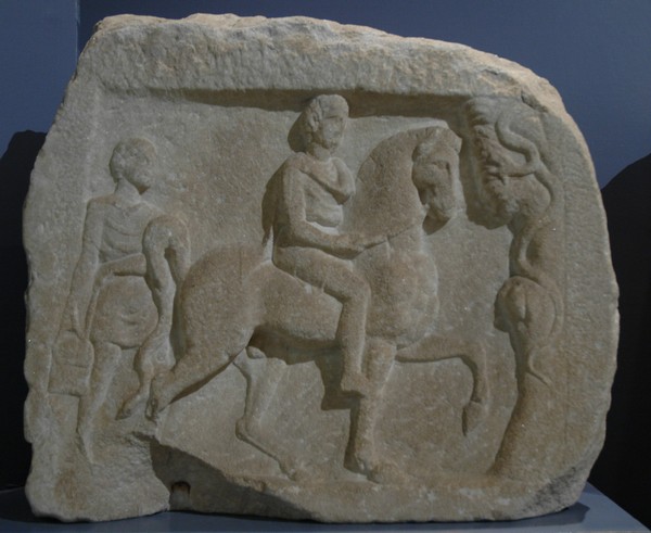 Amphipolis, Relief of a Hellenistic hero