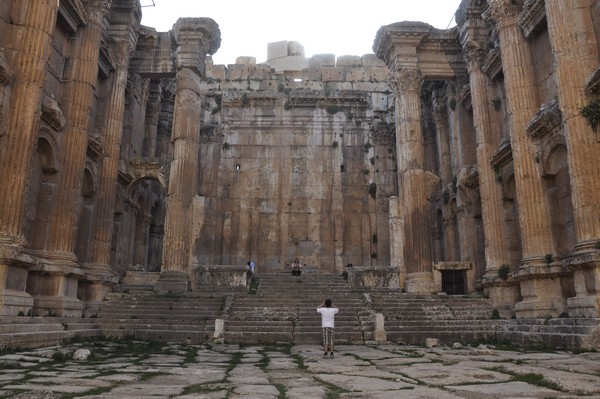 Baalbek, Temple of Bacchus, Cella