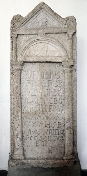 Mainz, Tombstone of Urvinus of XIII Gemina