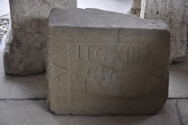 Sirmium, Inscription of a legionary of XIII Gemina