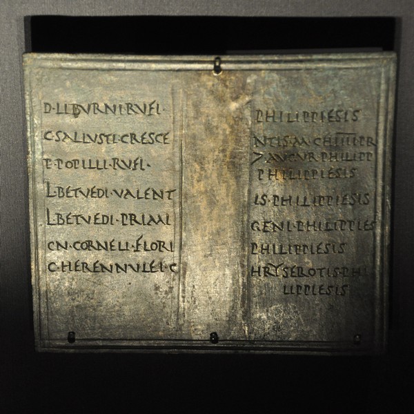 Philippi, Diploma of several soldiers, released after the Year of the Four Emperors