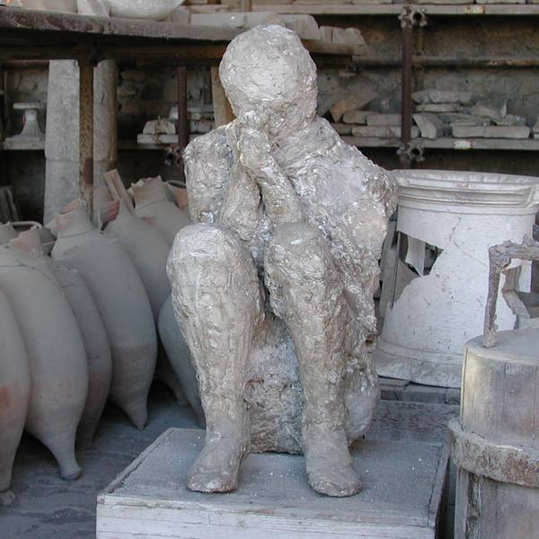 Pompeii, Cast of one of the victims