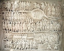 The capture of Edessa (Arch of Severus, Rome)