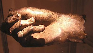 Bronze hand from Voorburg