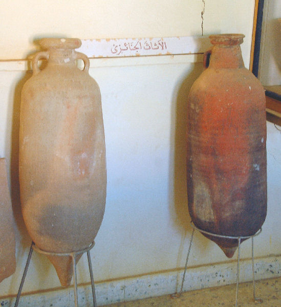 Germa, Two olive oil amphora from Tripolitana
