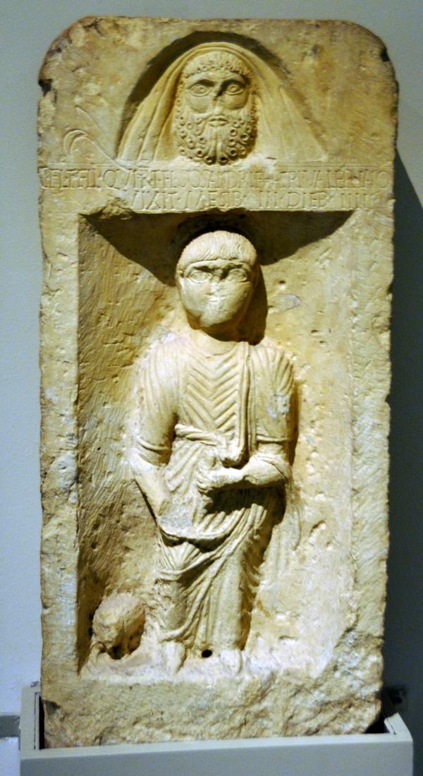 Mascula, Tombstone of a baby