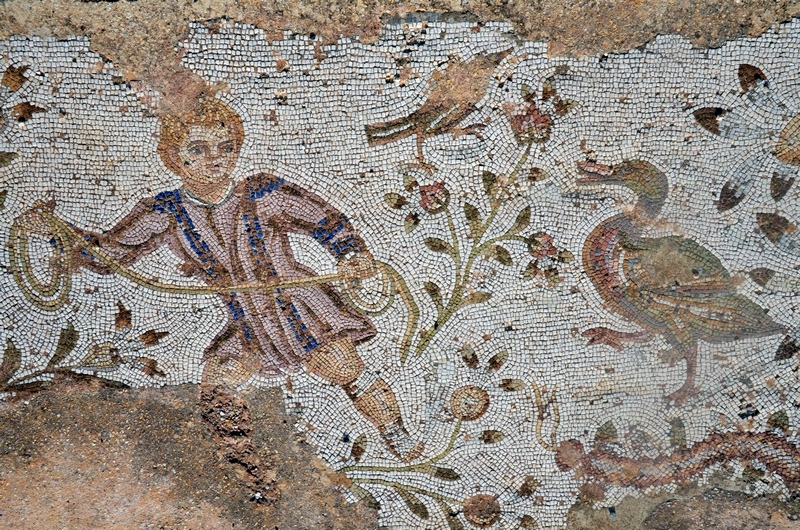 Carthage, Villa of the Hunters, Mosaic of a hunter