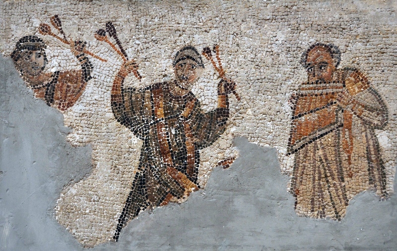 Carthage, Mosaic of three musicians (copy)