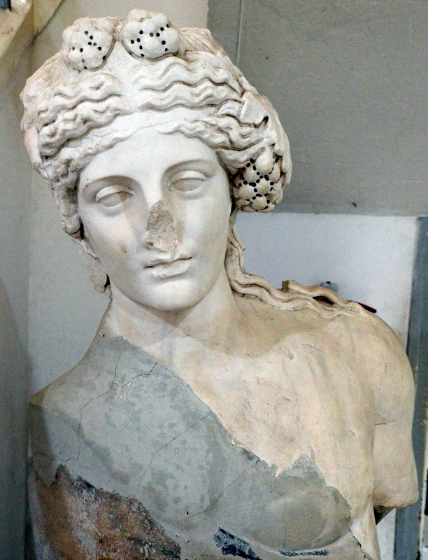 Hippo Regius, Northern Baths, Figidarium, Bacchus