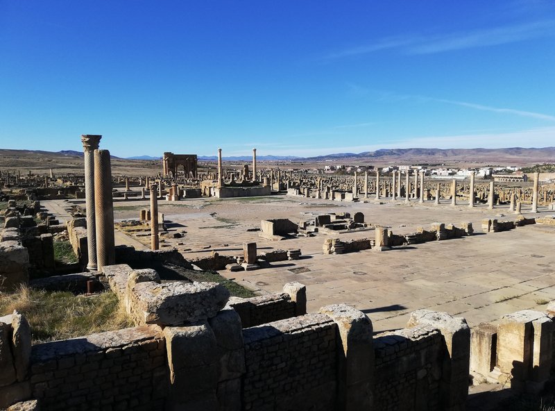 Timgad, Forum, General view
