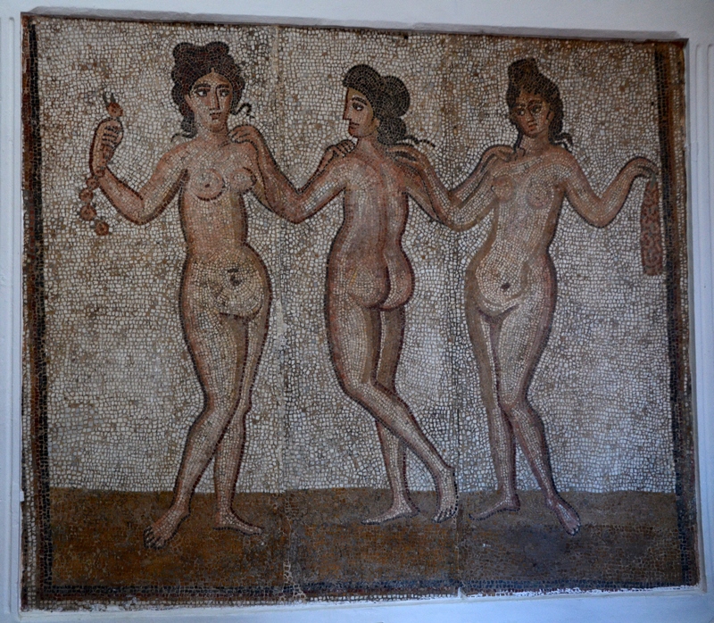 Cherchell, Mosaic of the Three Graces