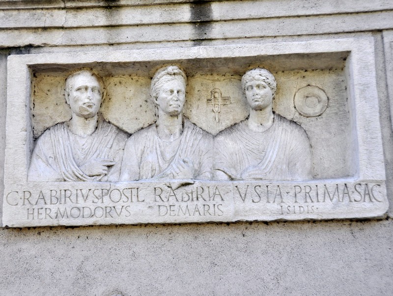 Rome, Via Appia (026R), Tomb of the Rabirii