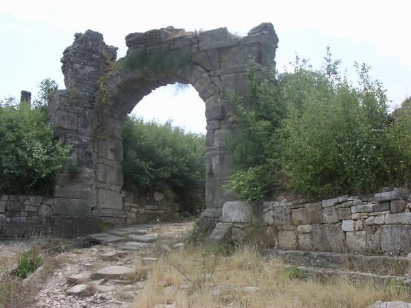 Aspendus, East gate (1)
