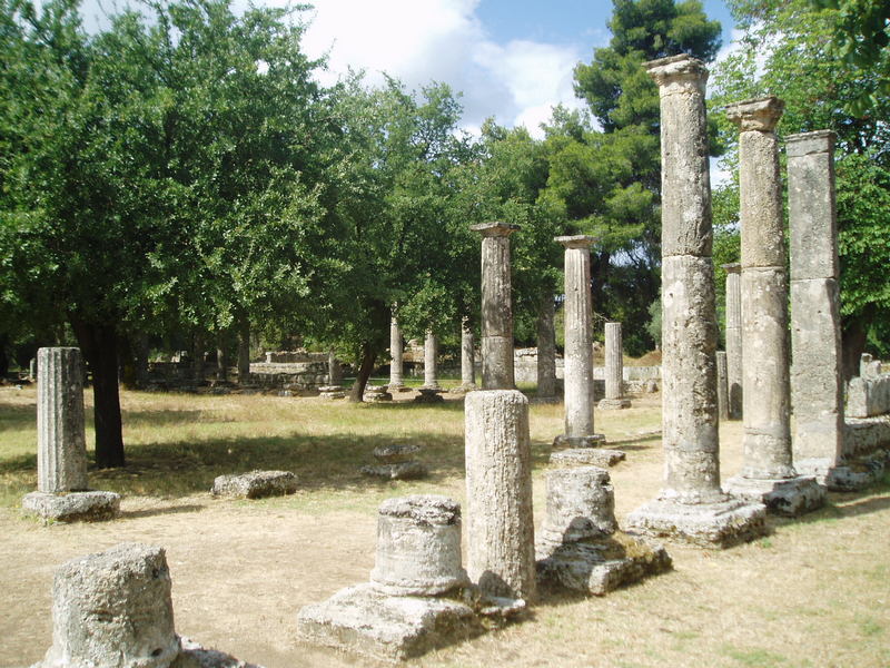 Olympia, Palaestra (1) - Livius