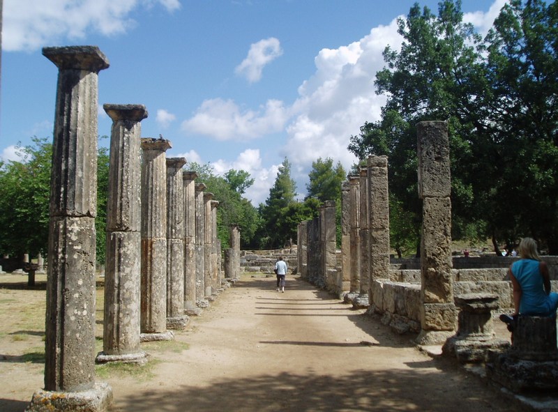 Olympia, Palaestra (2) - Livius